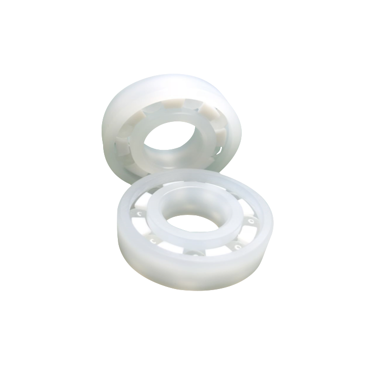 PVDF耐腐蚀塑料深沟球轴承 PVDF/PTFE/GLASS