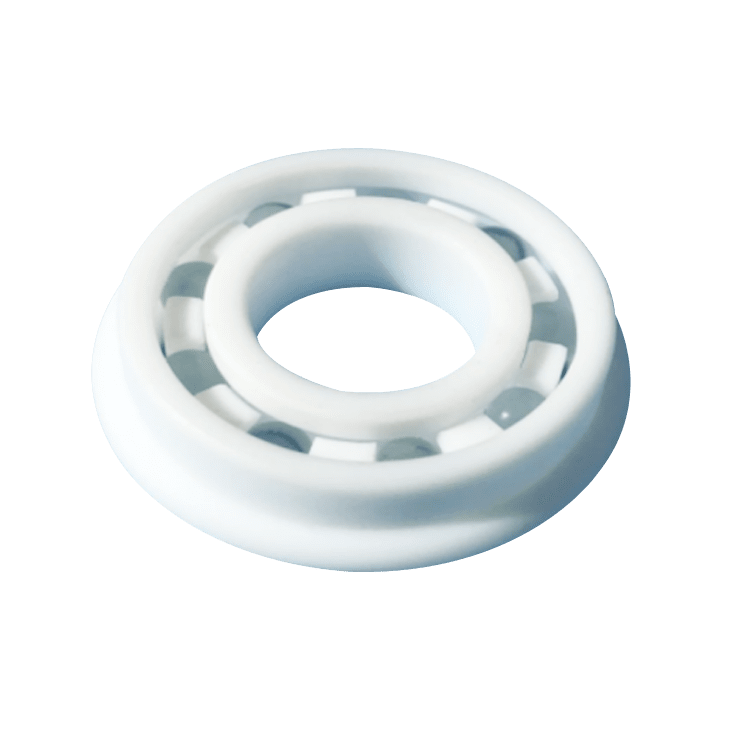 PTFE耐腐蚀塑料深沟球轴承 PTFE/PTFE/玻璃