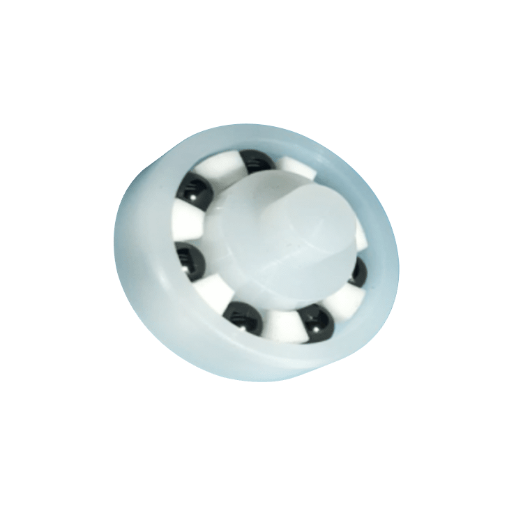 UPE 耐酸碱塑料深沟球轴承 UPE/SI3N4/PTFE 滚轮